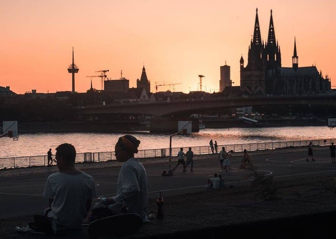 Bolzplatz Agrippinaufer in der Kölner Südstadt – Köln-Südstadt