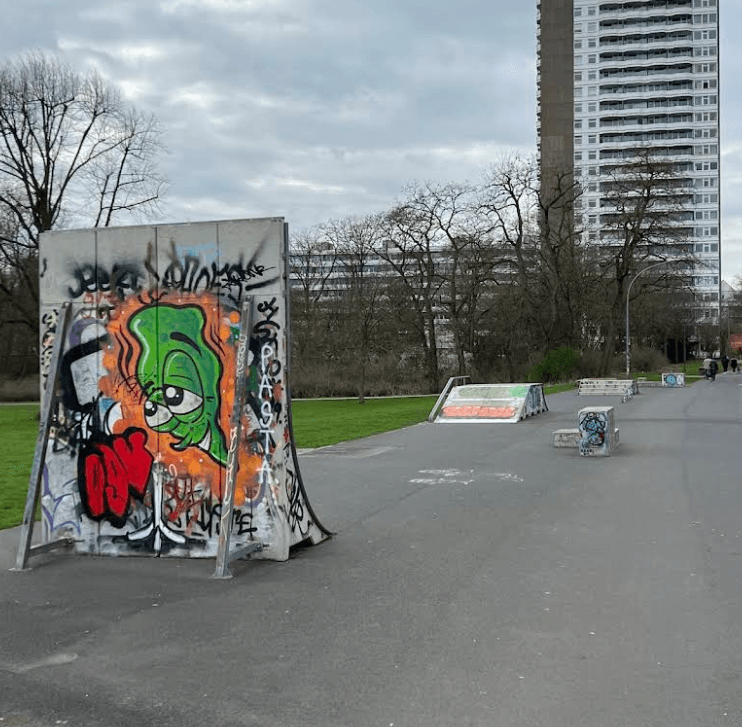 Skatepark im Vorgebirgspark – Köln-Raderberg